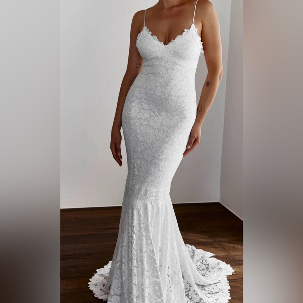 Grace Loves Lace IVORY Wedding Dress - First pics are the white version